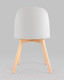 Миниатюра изображения товара Стул Stool Group Fog с подушкой / SL-7022DM (светло-серый, деревянные ножки)