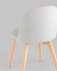 Миниатюра изображения товара Стул Stool Group Fog с подушкой / SL-7022DM (светло-серый, деревянные ножки)