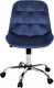Миниатюра изображения товара Кресло офисное СоюзРегионПоставка Тоскана-лифт СРП-333 (эмаль/велюр Velluto 25 темно-синий)