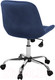 Миниатюра изображения товара Кресло офисное СоюзРегионПоставка Тоскана-лифт СРП-333 (эмаль/велюр Velluto 25 темно-синий)