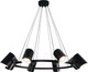 Миниатюра изображения товара Люстра Евросвет 70147/8 (черный)