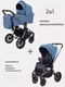 Миниатюра изображения товара Детская универсальная коляска Rant Flex Pro 2 в 1 2023 / RA074 (синий)