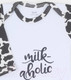 Миниатюра изображения товара Боди для малышей Rant Milk-Aholic С длинным рукавом / 6181 (белый, р.68)