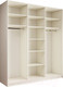 Миниатюра изображения товара Шкаф-купе Евва 18 BBZ.03 / АЭП ШК.3 03 (бодега/жемчуг зерно)