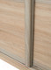 Миниатюра изображения товара Шкаф-купе Евва 16 SSH.03 / АЭП ШК.2 01 (сонома/дуб шато)