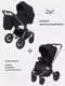 Миниатюра изображения товара Детская универсальная коляска Rant Flex Pro 2 в 1 2023 / RA074 (черный)
