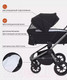 Миниатюра изображения товара Детская универсальная коляска Rant Flex Pro 2 в 1 2023 / RA074 (черный)