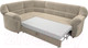 Миниатюра изображения товара Диван угловой Лига Диванов Карнелла левый (микровельвет бежевый)