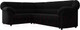 Миниатюра изображения товара Диван угловой Лига Диванов Карнелла левый (микровельвет черный)
