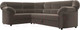 Миниатюра изображения товара Диван угловой Лига Диванов Карнелла левый (велюр коричневый)