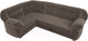 Миниатюра изображения товара Диван угловой Лига Диванов Карнелла левый (велюр коричневый)