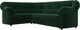 Миниатюра изображения товара Диван угловой Лига Диванов Карнелла левый (велюр зеленый)