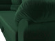 Миниатюра изображения товара Диван угловой Лига Диванов Карнелла левый (велюр зеленый)