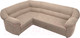 Миниатюра изображения товара Диван угловой Лига Диванов Карнелла левый (велюр бежевый)