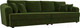 Миниатюра изображения товара Диван Лига Диванов Милтон / 109778 (микровельвет зеленый)
