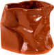 Миниатюра изображения товара Кашпо Белбогемия Креатив 3550 / 104366 (рыжий)