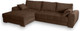 Миниатюра изображения товара Диван угловой Домовой Evento 4УСПЗм (Santos 22)