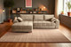 Миниатюра изображения товара Диван угловой Домовой Evento 4УСПЗм (Santos 8)
