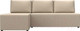 Миниатюра изображения товара Диван угловой Лига Диванов Поло левый (экокожа бежевый)