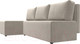 Миниатюра изображения товара Диван угловой Лига Диванов Поло левый (микровельвет бежевый)