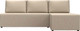 Миниатюра изображения товара Диван угловой Лига Диванов Поло правый (экокожа бежевый)
