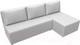 Миниатюра изображения товара Диван угловой Лига Диванов Поло правый (экокожа белый)
