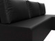Миниатюра изображения товара Диван угловой Лига Диванов Поло правый (экокожа черный)