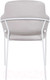 Миниатюра изображения товара Стул Алвест AV 448 (светло-серый бархат H-09/белый)