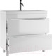 Миниатюра изображения товара Тумба под умывальник Айсберг Bazis 90 Ева В2 DA5909T (с двумя ящиками)