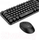 Миниатюра изображения товара Комплект клавиатура и мышь Hoco DI25 (черный)