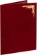 Миниатюра изображения товара Папка адресная Staff 124294 (бордовый)