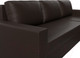 Миниатюра изображения товара Диван угловой Лига Диванов Траумберг Лайт правый (экокожа коричневый)