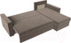 Миниатюра изображения товара Диван угловой Лига Диванов Траумберг Лайт правый (велюр коричневый)