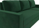 Миниатюра изображения товара Диван угловой Лига Диванов Траумберг Лайт правый (велюр зеленый)
