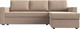 Миниатюра изображения товара Диван угловой Лига Диванов Траумберг Лайт правый (велюр бежевый)