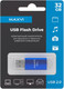 Миниатюра изображения товара USB flash накопитель Maxvi MP 32GB 2.0 (синий)