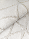 Миниатюра изображения товара Коврик для туалета Gokyildiz Standart 60x50 / CROSS-0002-MILK