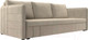 Миниатюра изображения товара Диван Лига Диванов Слим / 119808 (микровельвет бежевый)