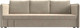 Миниатюра изображения товара Диван Лига Диванов Слим / 119808 (микровельвет бежевый)