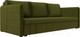 Миниатюра изображения товара Диван Лига Диванов Слим / 119810 (микровельвет зеленый)