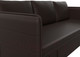 Миниатюра изображения товара Диван Лига Диванов Слим / 119821 (экокожа коричневый)