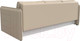 Миниатюра изображения товара Диван Лига Диванов Слим / 119820 (экокожа бежевый)