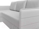Миниатюра изображения товара Диван угловой Лига Диванов Слим левый (экокожа белый)