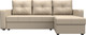 Миниатюра изображения товара Диван угловой Лига Диванов Ливерпуль Лайт правый (экокожа бежевый)