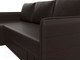 Миниатюра изображения товара Диван угловой Лига Диванов Слим левый (экокожа коричневый)