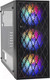Миниатюра изображения товара Корпус для компьютера ExeGate EVO-8243 / EX292859RUS (черный, без БП)