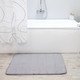 Миниатюра изображения товара Коврик для ванной Вилина Велюр 7170 (50x80, светло-серый)