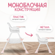 Миниатюра изображения товара Стульчик для кормления NINO Moon (розовый)