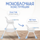 Миниатюра изображения товара Стульчик для кормления NINO Moon (синий)