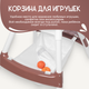 Миниатюра изображения товара Стульчик для кормления NINO Moon (кофе)